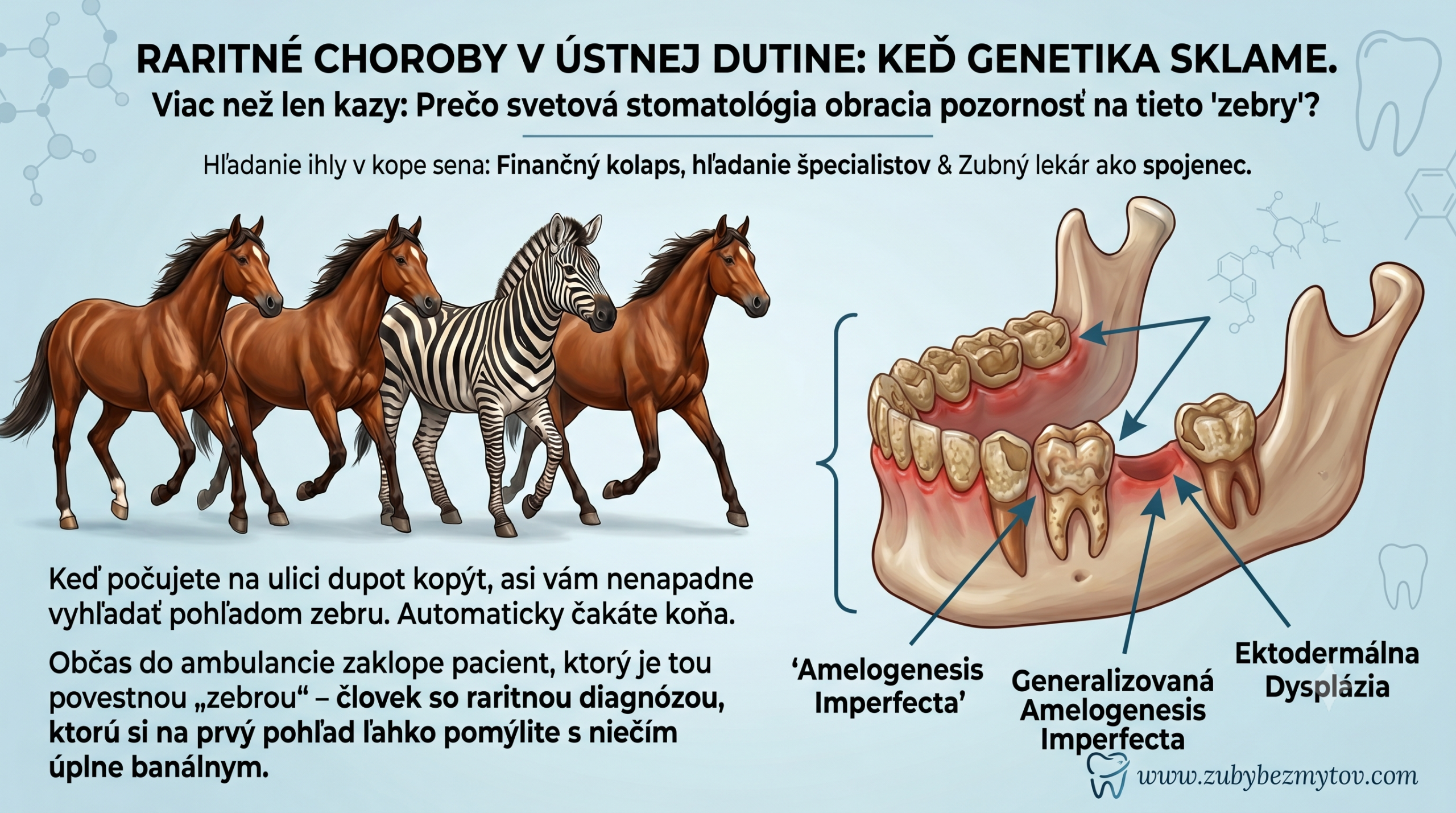Raritné choroby v ústnej dutine